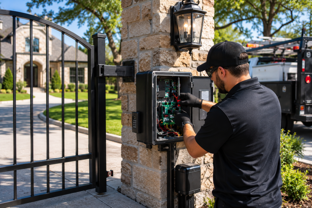 Gate maintenance hurst tx