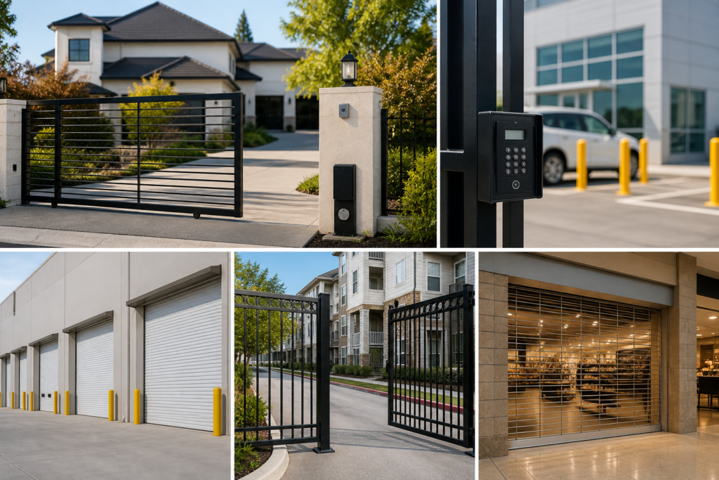 Types of gate services in Euless tx