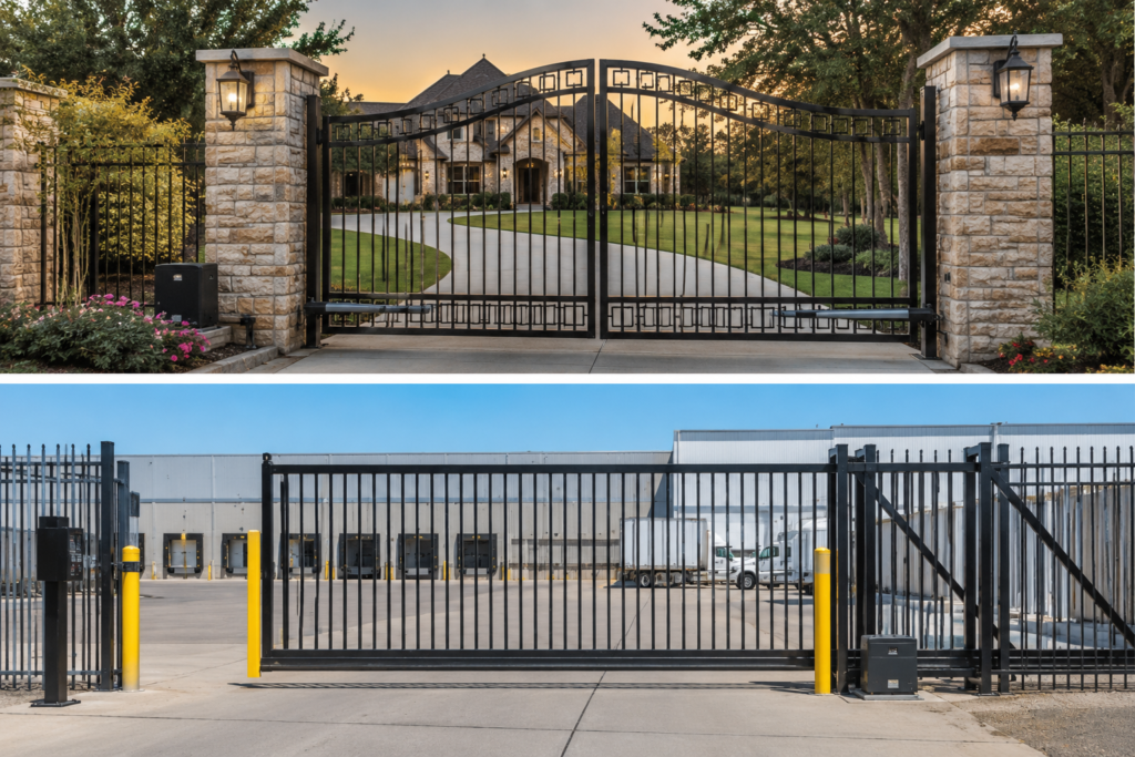 residential and commercial gate services keller tx
