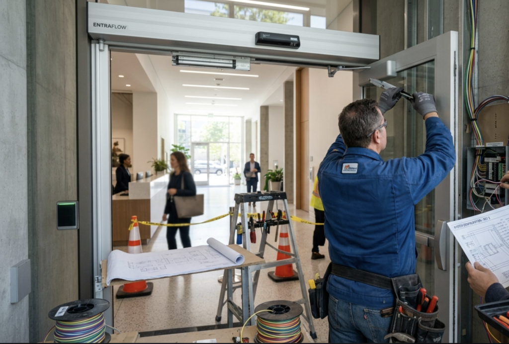 automatic door installation dfw tx