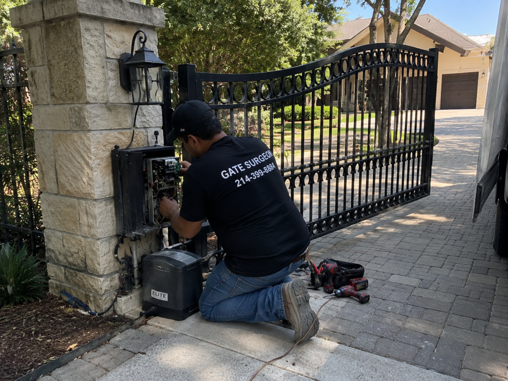 automatic gate repair dallas fort worth