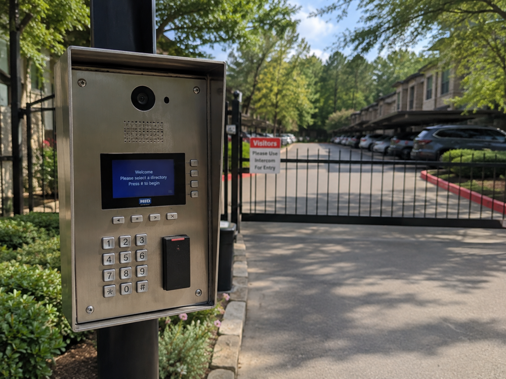 visitor access installation dfw tx